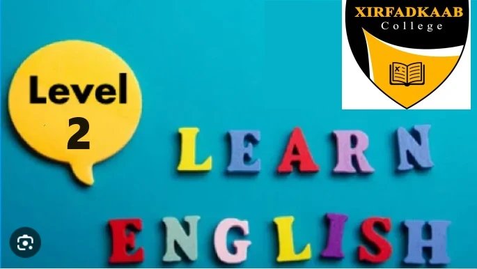 English Level 2 Course